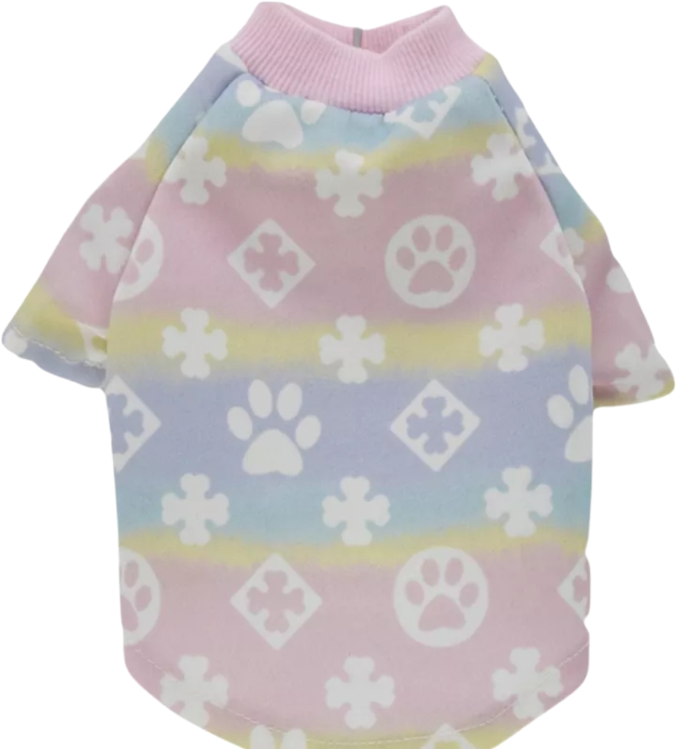FurryVuitton Paws and Bones T shirt