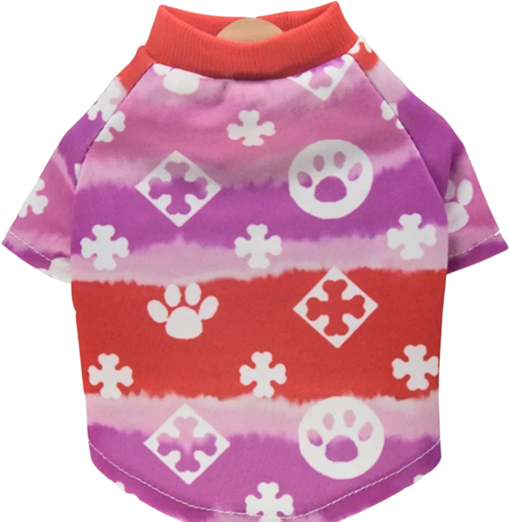 FurryVuitton Paws and Bones T shirt