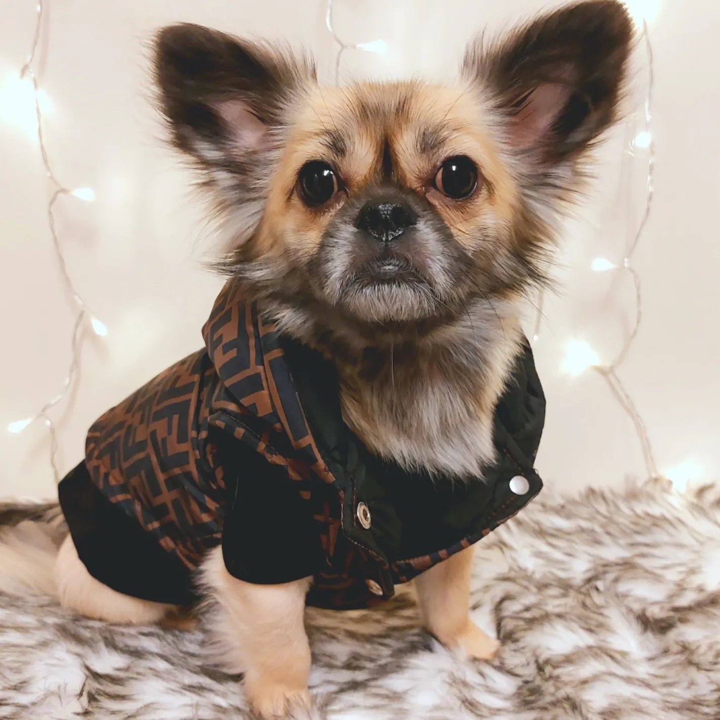 Friendi Dazzeled Teddy Bear Luxury Dog Shirt