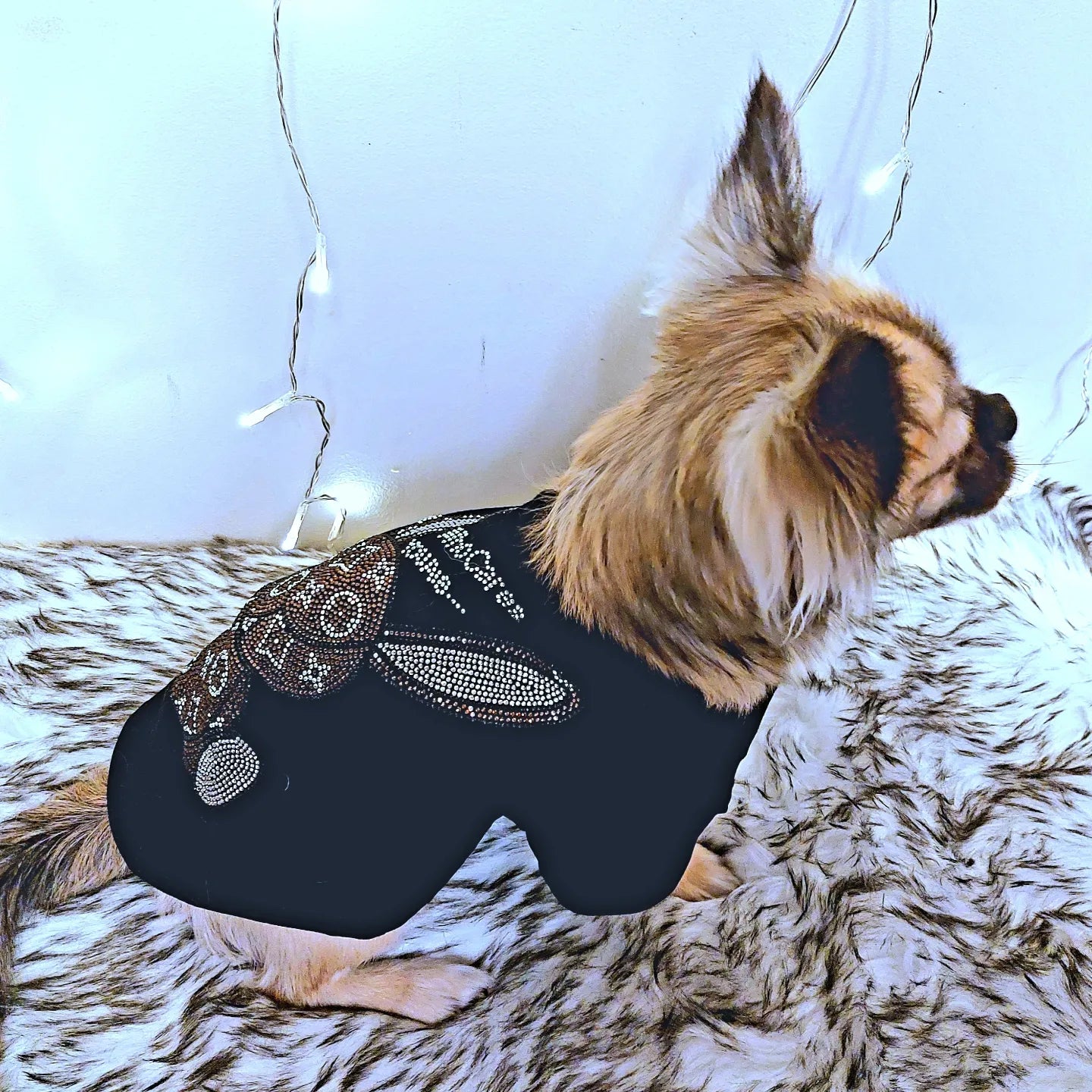Friendi Dazzeled Teddy Bear Luxury Dog Shirt