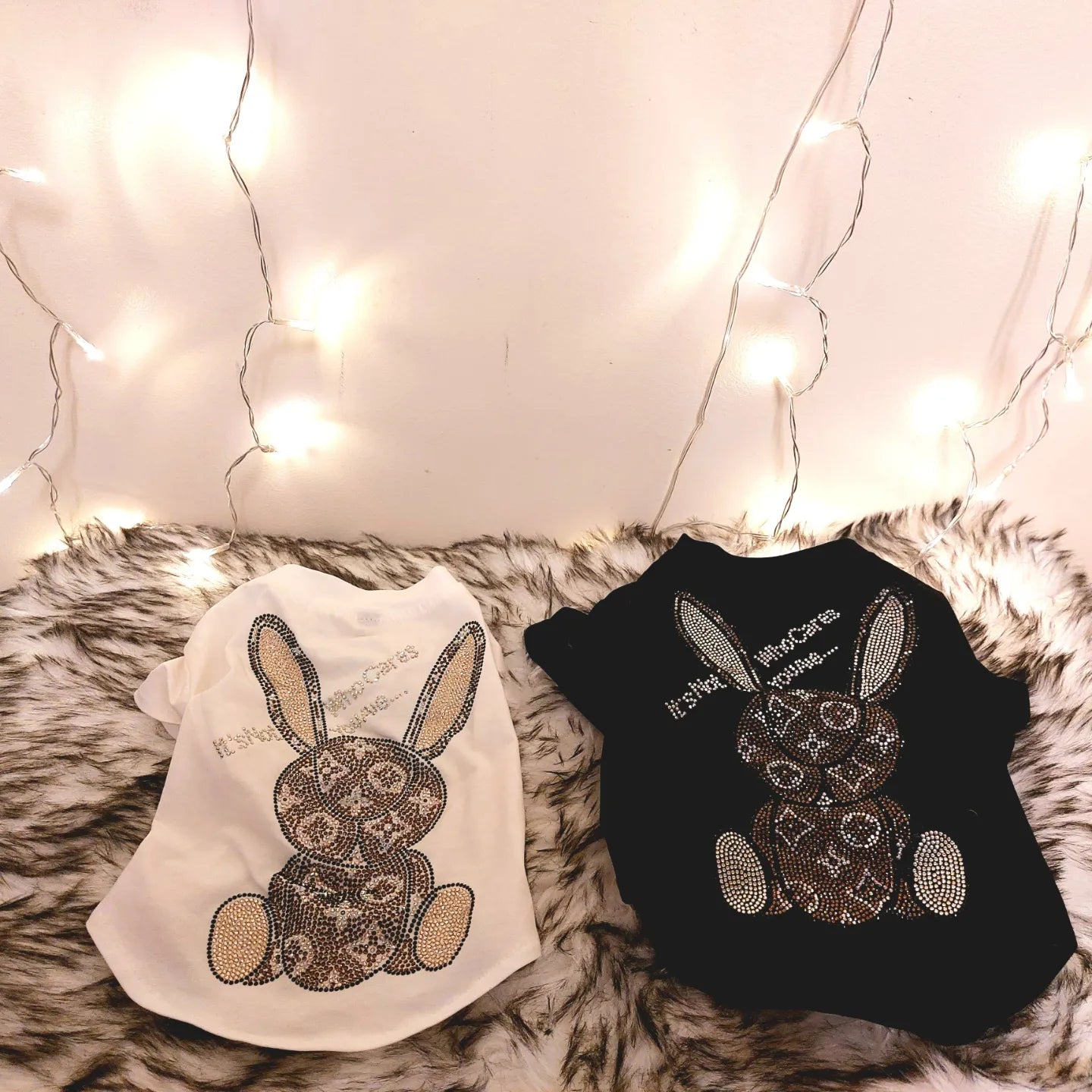 Friendi Dazzeled Teddy Bear Luxury Dog Shirt