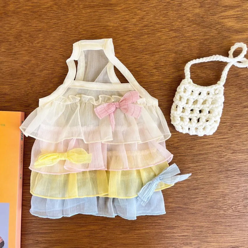 Luxury Dog Tiered Vest-Dress Summer Pet Clothes Puppy Dog Cooling