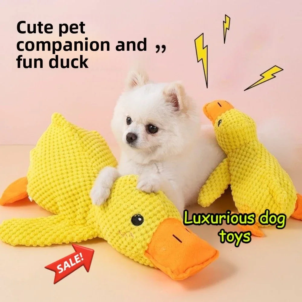 Plushy- Duck Squeaky Toy