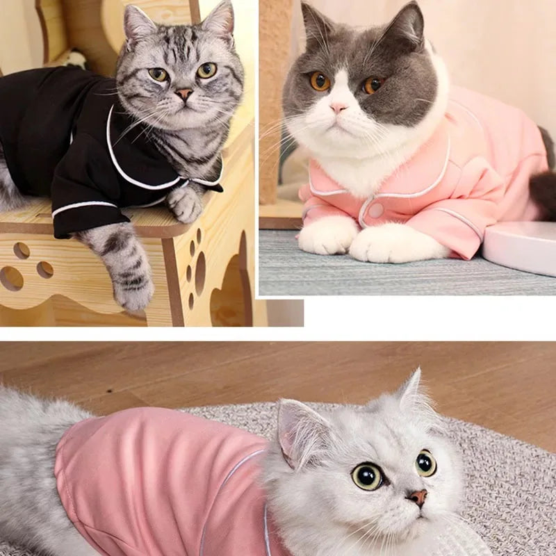 Pet Pajamas Fashion Pet Clothes Dog Shirt Luxury Coat Jacket Leisure Wear for Small Medium Dog Cat Chihuahua Bulldog Pet Clothes