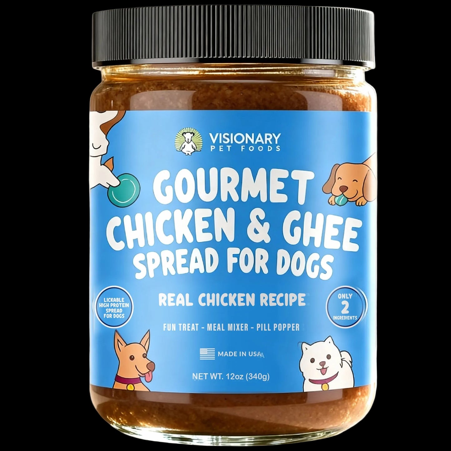Chicken and Ghee Meat Spread | NEW 12oz Jar