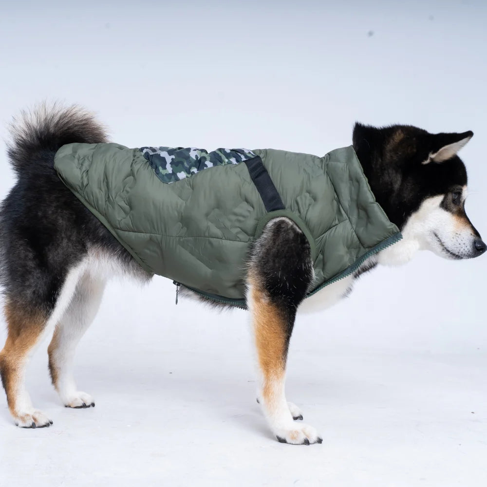 Winter Clothes For Dogs clothing jacket with pocket Puffer Padded Waterproof luxury Puppy Clothes  Large Medium Small Dog Coats