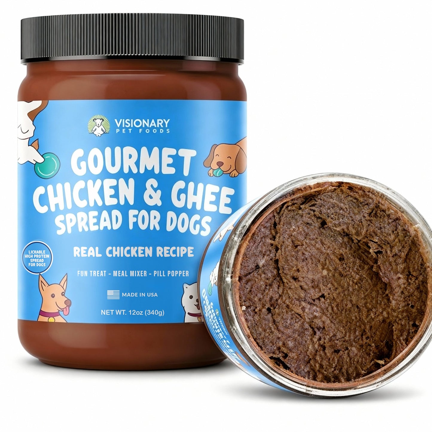 Chicken and Ghee Meat Spread | NEW 12oz Jar