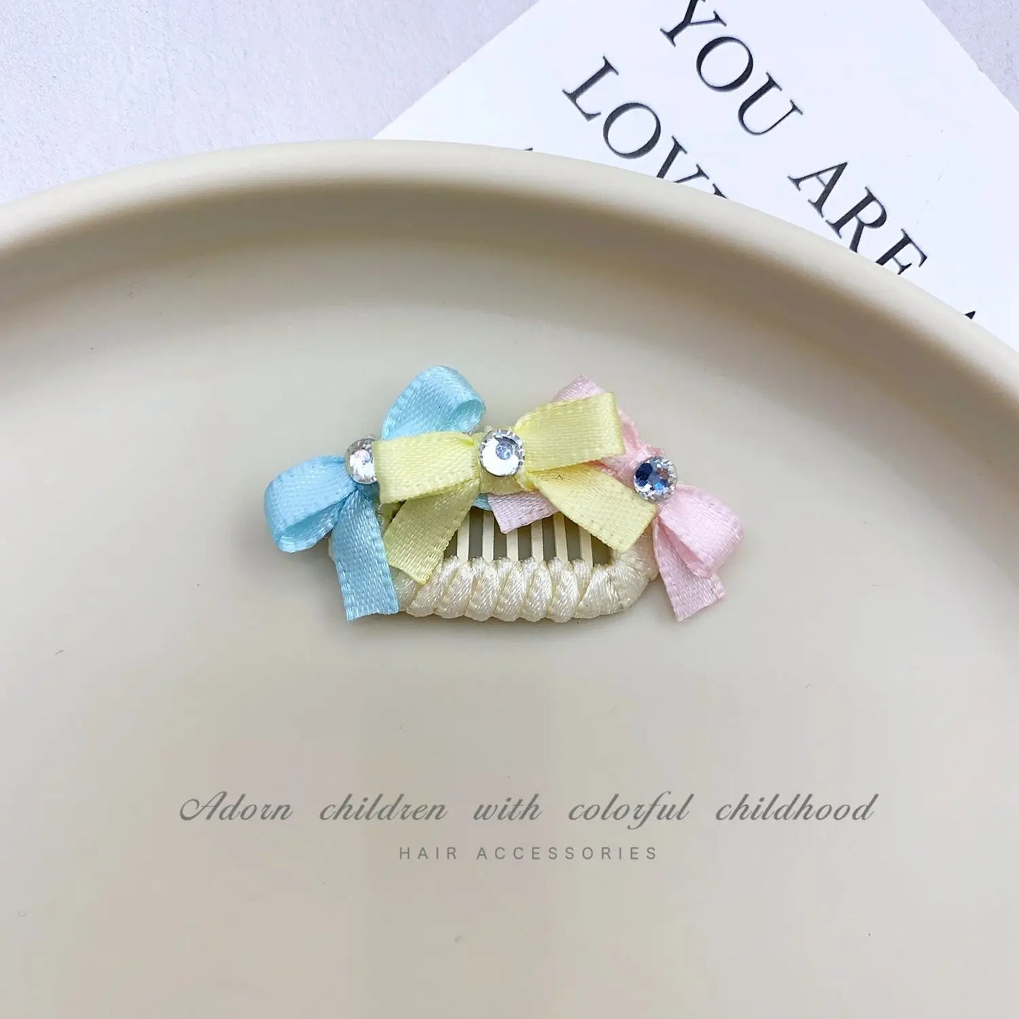 Cute Candy Color Bows Dog Hair Clips Luxury Handmade Pet Hair Accessories Pearl Crystal Hairpins For Puppy Dogs Chihuahua Poodle