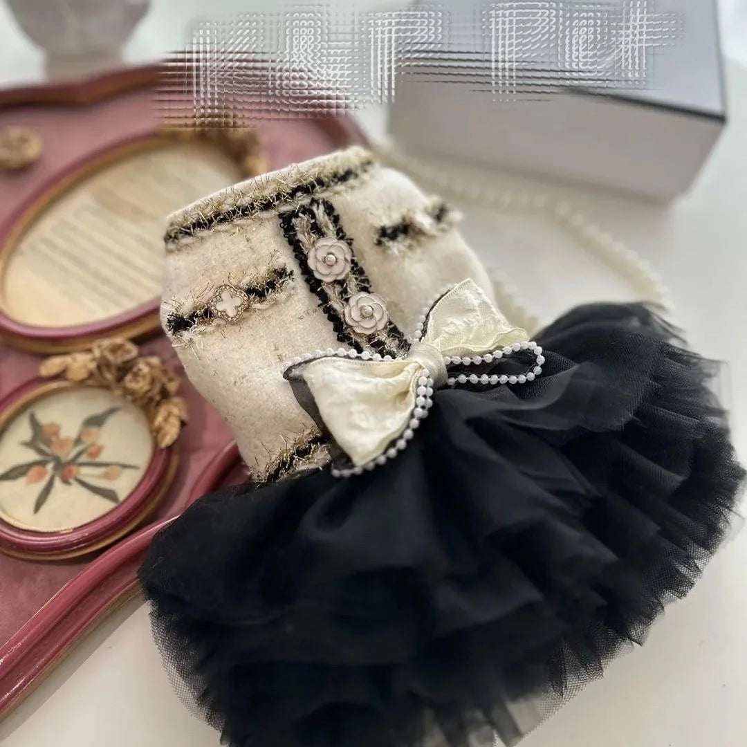 Luxury Princess Dog Dress Pet Small  Dog Clothes