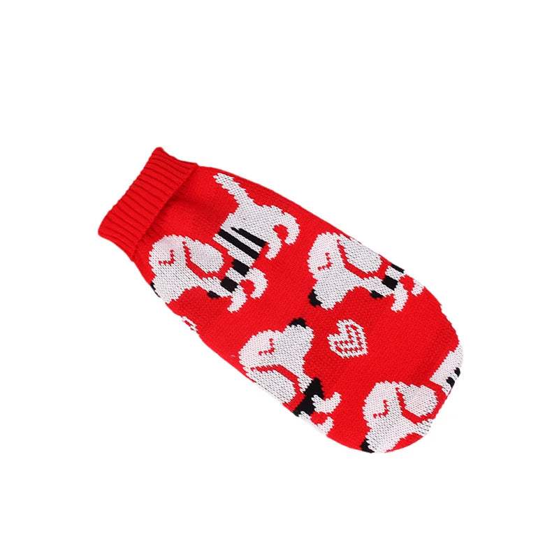 Warm Chihuahua Puppuy Dog Sweater Winter Pet Clothes for Small Dogs Yorkshire Dachshund Cat Pullover Mascotas Clothing Costume