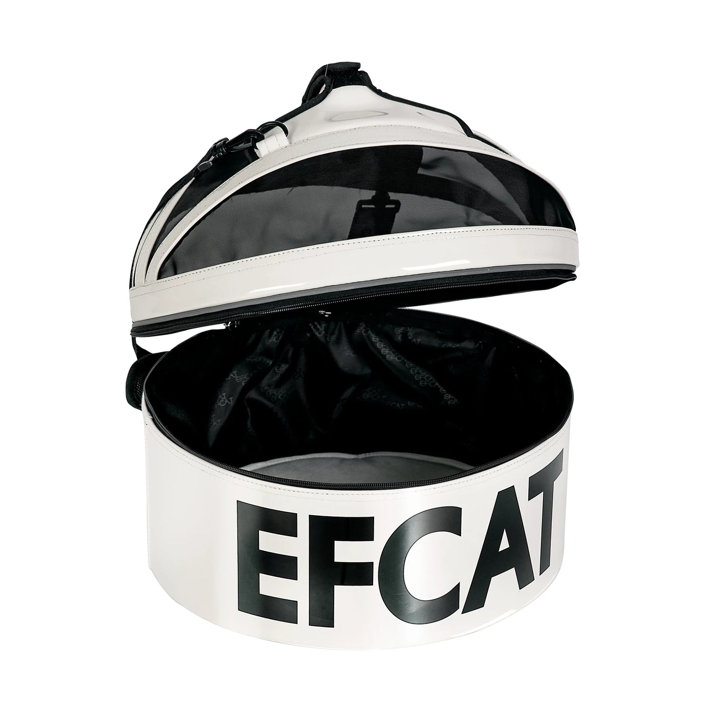 EFCAT Luxury Pet  Bed Round Space Bag,Puppy Kitten Basket,Outdoor Fashion Cat Dog Car Seat Bag