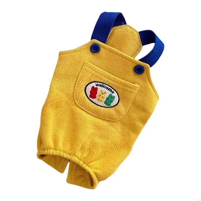 Adjustable Shoulder Belt Pet Suspenders Pants Comfortable Polyester Overalls Easy to Wear For Small Breeds and Cats