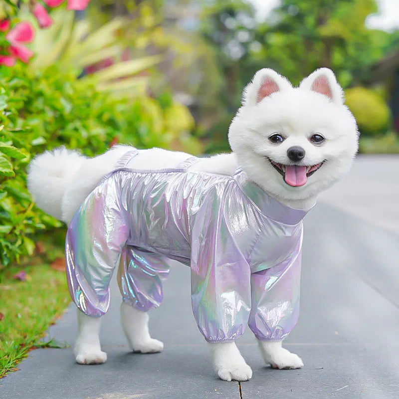 Dog Clothes Anti Dirty Pants Costume Mosquito Resistant Suit Overalls For Small Dogs Pug French Bulldog Puppy Jumpsuit Tracksuit