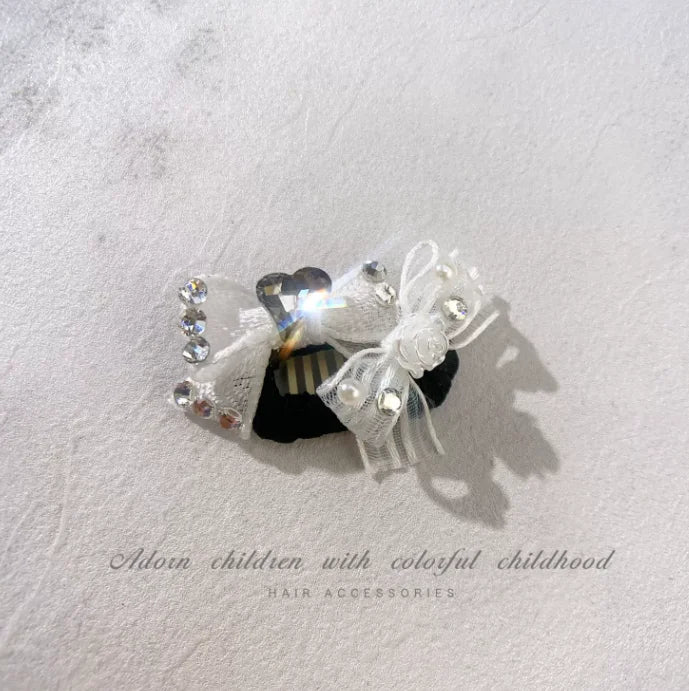 Luxurious Design, Exquisite And Beautiful Pet Jewelry Hair Accessories - Hair Clips For Dogs