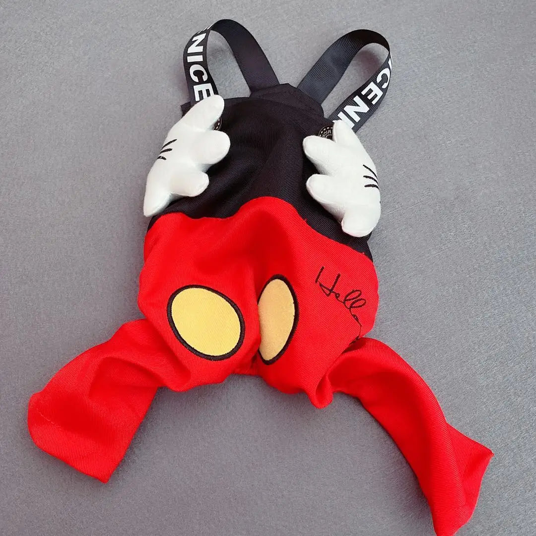 Cute Black And Red Dog Jumpsuit Fleece Pet Chihuahua Pants Overall Summer Spring Clothes For Small Medium Drop Shipping Pugs