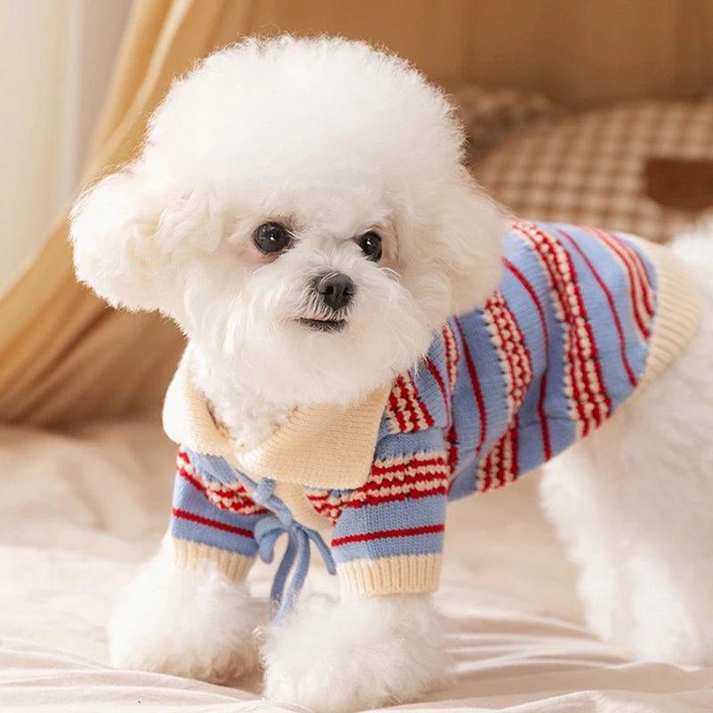 New Best-seller Dog Clothes Puppy Accessories Classic Design luxury Bulldog Chihuahua Apparel Autumn Sweatshirt for Small Pets