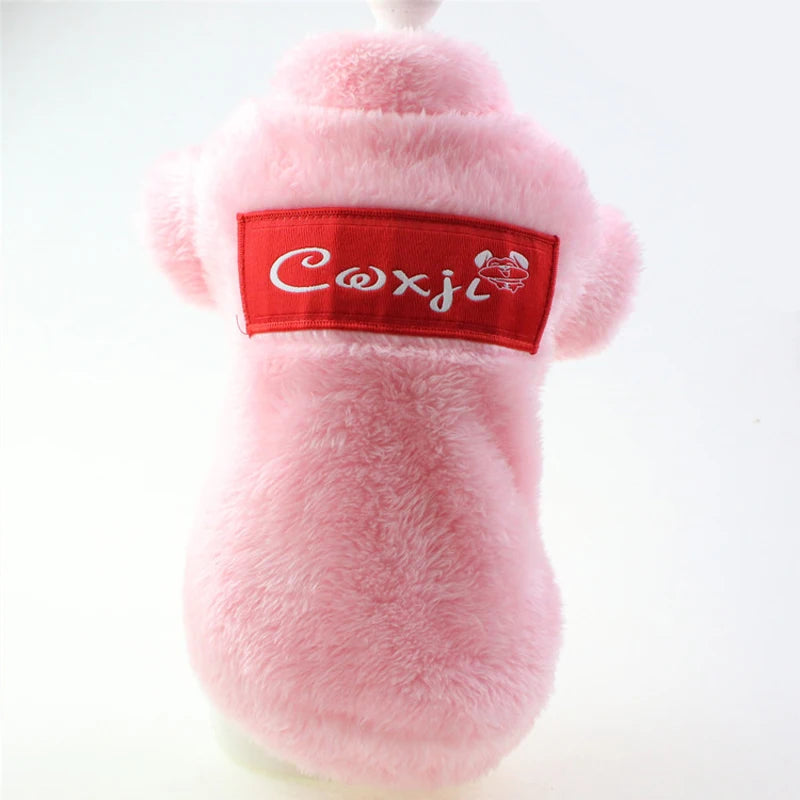 Winter Dog Sweater for Small Dogs Soft Thermal Fur Chihuahua Yorkie Puppy Pullover Coat Luxury Designer Dog Clothes Pet Apparel