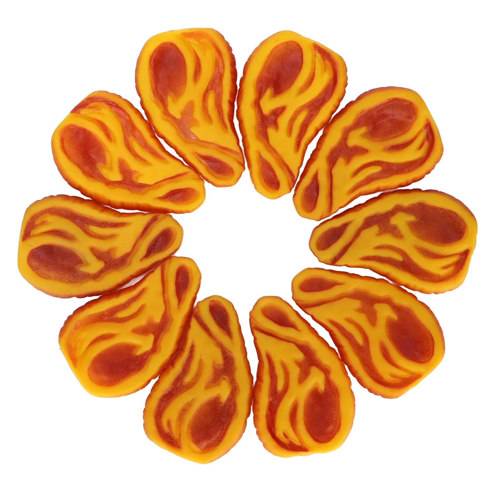 10Pcs Dog Squeaky Toy Simulation Steak Shape Interactive Vinyl Puppy Chewing Sound Toy,Squeaky Steak Dog Toy,Vinyl Puppy Squeaky Toy