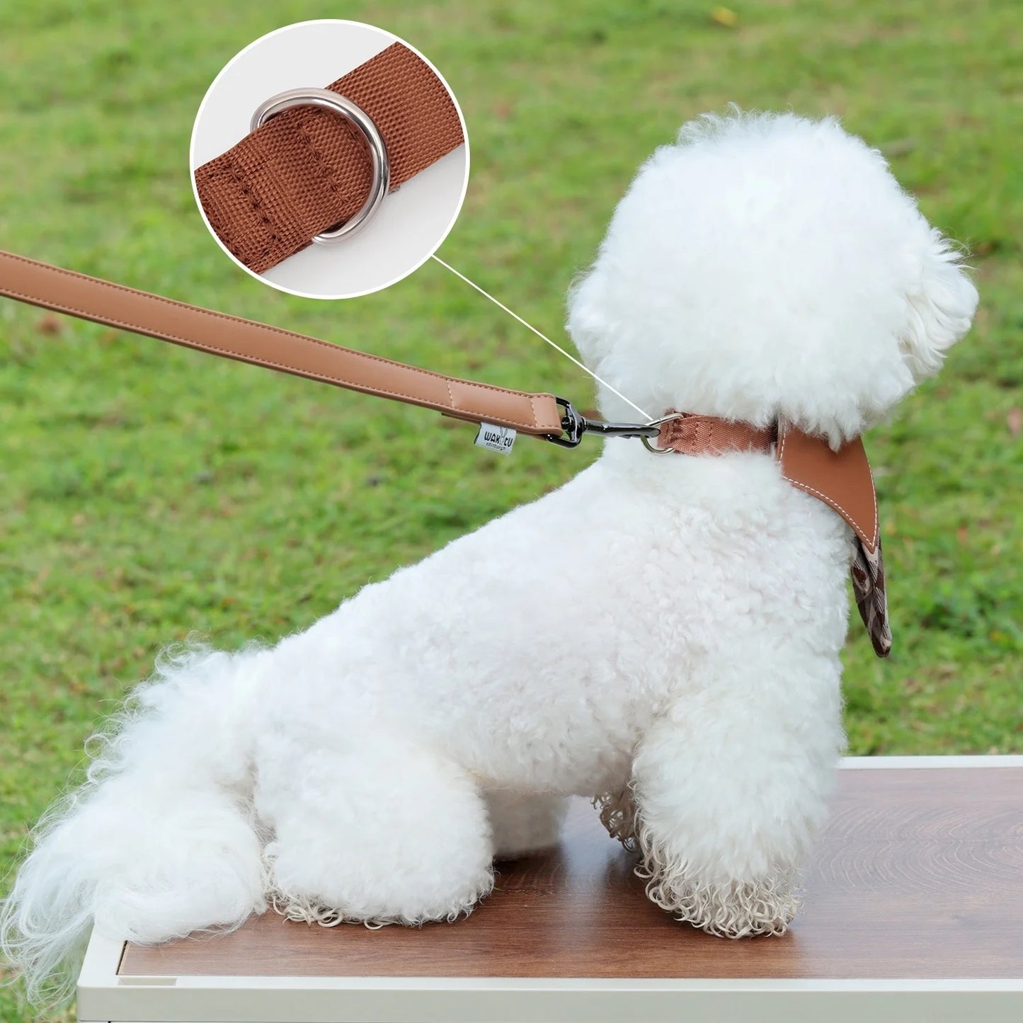 luxury leather Dog Bow Tie pet Drool Bib leather do Collar Scarf for Golden Retrievers Cute Cat Pet Accessories pet collar