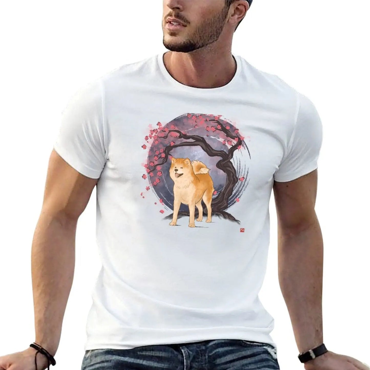 Dog Collection - Japan - Akita Inu (#2) T-Shirt man tshirt man t shirt luxury T-Shirt