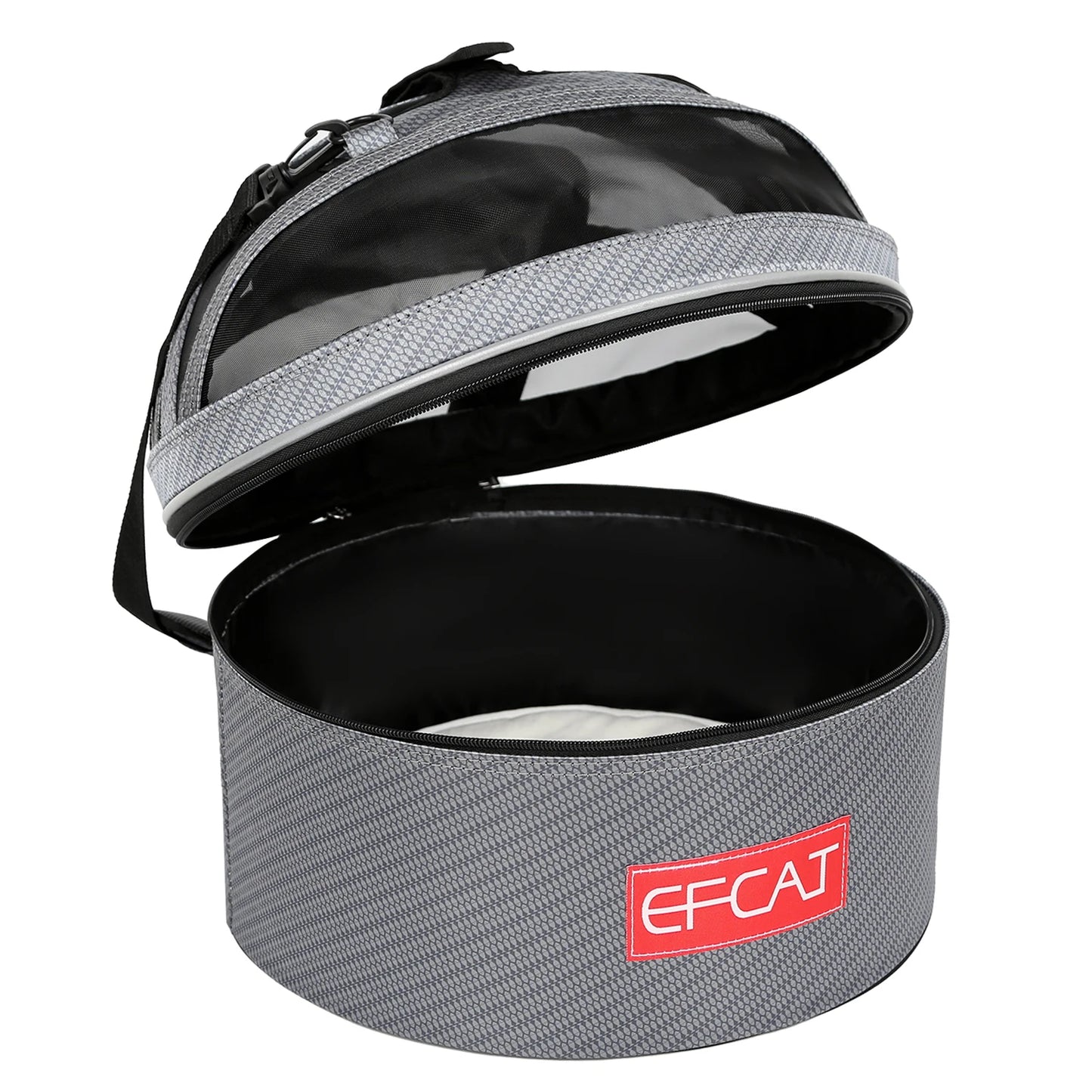 EFCAT Luxury Pet  Bed Round Space Bag,Puppy Kitten Basket,Outdoor Fashion Cat Dog Car Seat Bag
