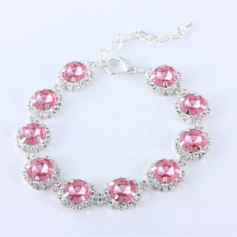 Pet Supplies Luxury Satellite Stone Rhinestone Pet Necklace Jewelry Dog Collar