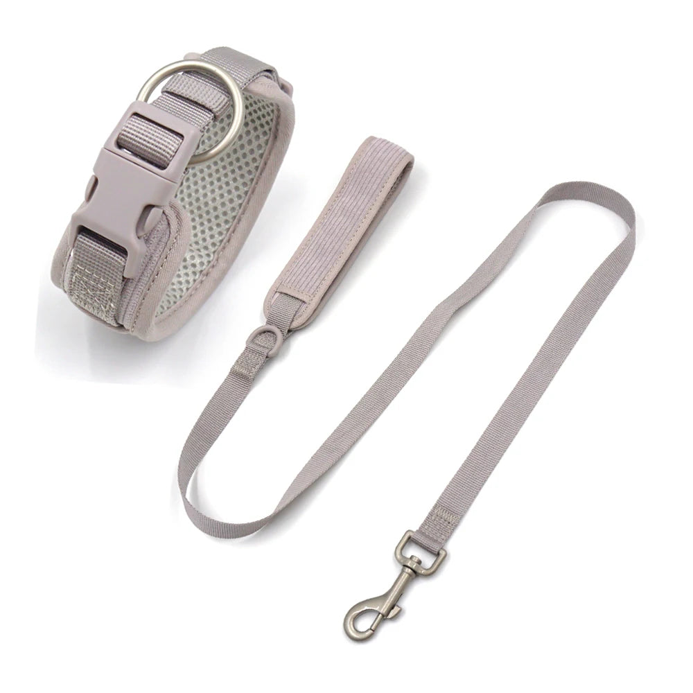 Personalized Dog Harness Luxury Designer Harness and Lead Set with Collar Engraved Name Poop Bag Holder Walking Bag Pet Gift Set