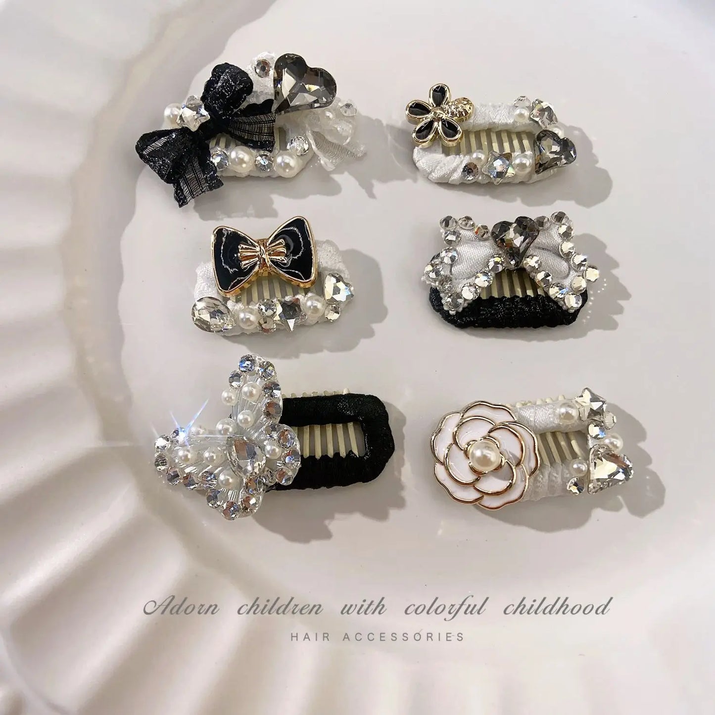 Luxurious Design, Exquisite And Beautiful Pet Jewelry Hair Accessories - Hair Clips For Dogs