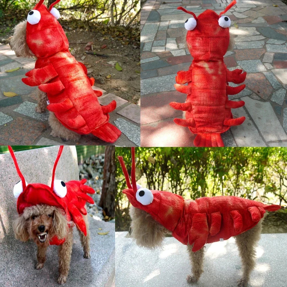 Warm Hoodie Lobster Costume