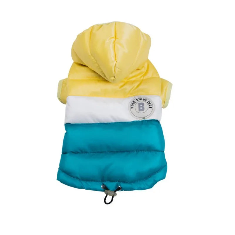 Waterproof Dog Jacket Winter Pet Down Cotton Vest Luxury Dog Clothes Chihuahua French Bulldog Dog Coat Puppy Warm Dog Costume