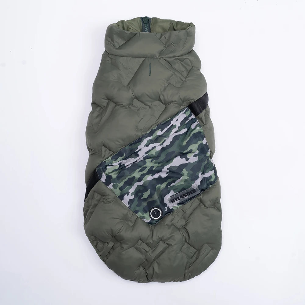 Winter Clothes For Dogs clothing jacket with pocket Puffer Padded Waterproof luxury Puppy Clothes  Large Medium Small Dog Coats