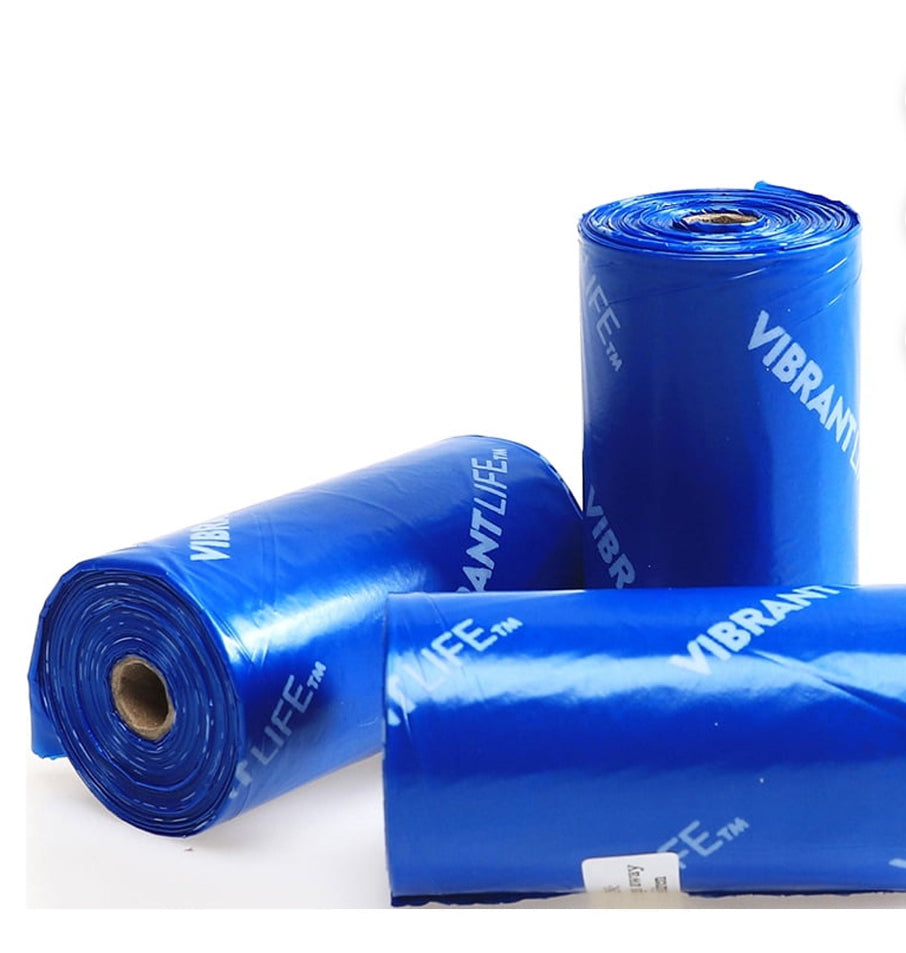 Vibrant Life Dog Poop Bags, Leak Proof, Strong Waste Bag For Dogs, 15 Count