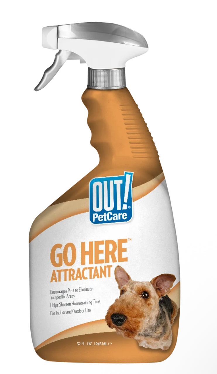 Out! Petcare Go Here Potty Training Attractant Spray, 32oz.