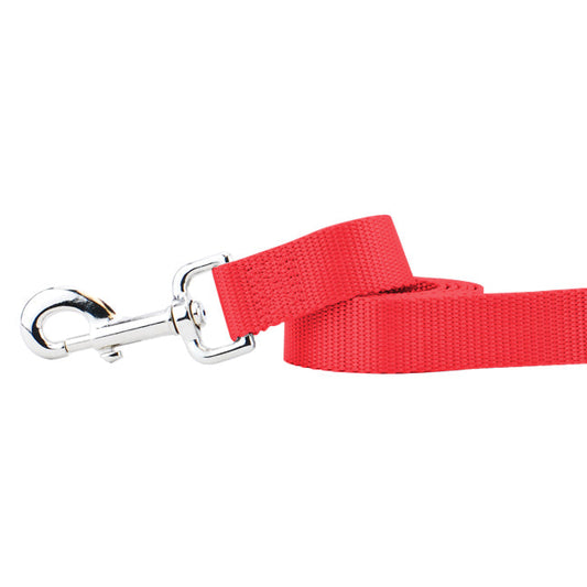 Red Nylon Dog Leash