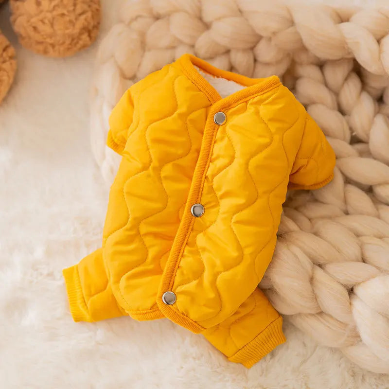 Dog Waterproof Jacket Luxury Dog Clothes Pet Vest Chihuahua French Bulldog Costume Winter Dog Coat Puppy Sweatshirt Warm Hoodies