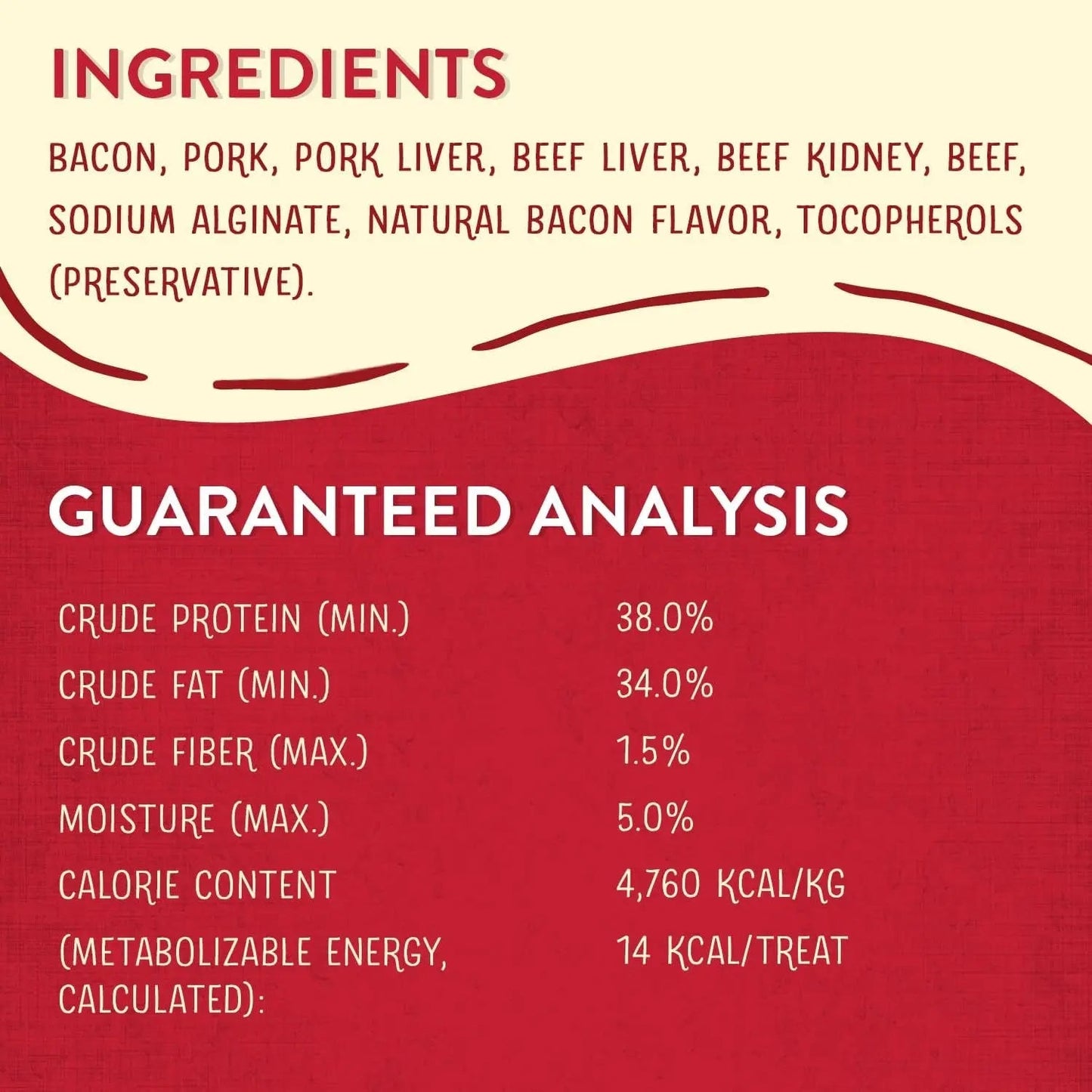 Freeze-Dried Raw Wild Weenies Dog Treats - High-Protein Training Treats for Dogs & Puppies - All-Natural Bacon Recipe with 95% Meat & Organs - USA Made - 11 Oz Bag