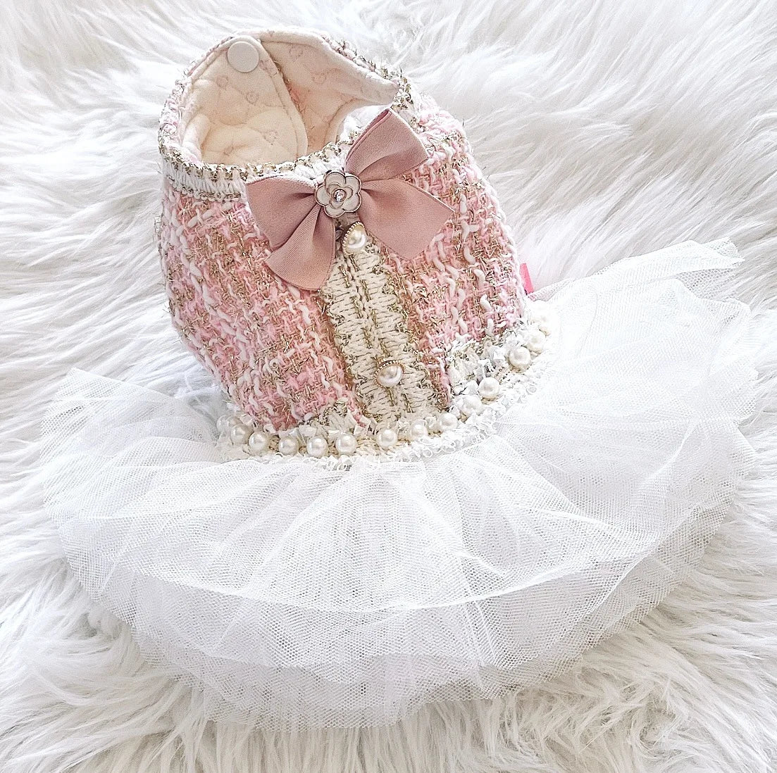Luxury Princess Dog Dress Pet Small  Dog Clothes