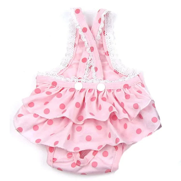 Cotton Pet Physiological  Teddy Menstrual Pants Dog Overalls Physiological Pants Printed Pet Physiological Pants Factory