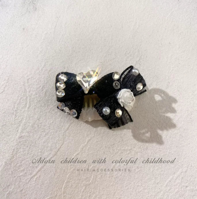 Luxurious Design, Exquisite And Beautiful Pet Jewelry Hair Accessories - Hair Clips For Dogs