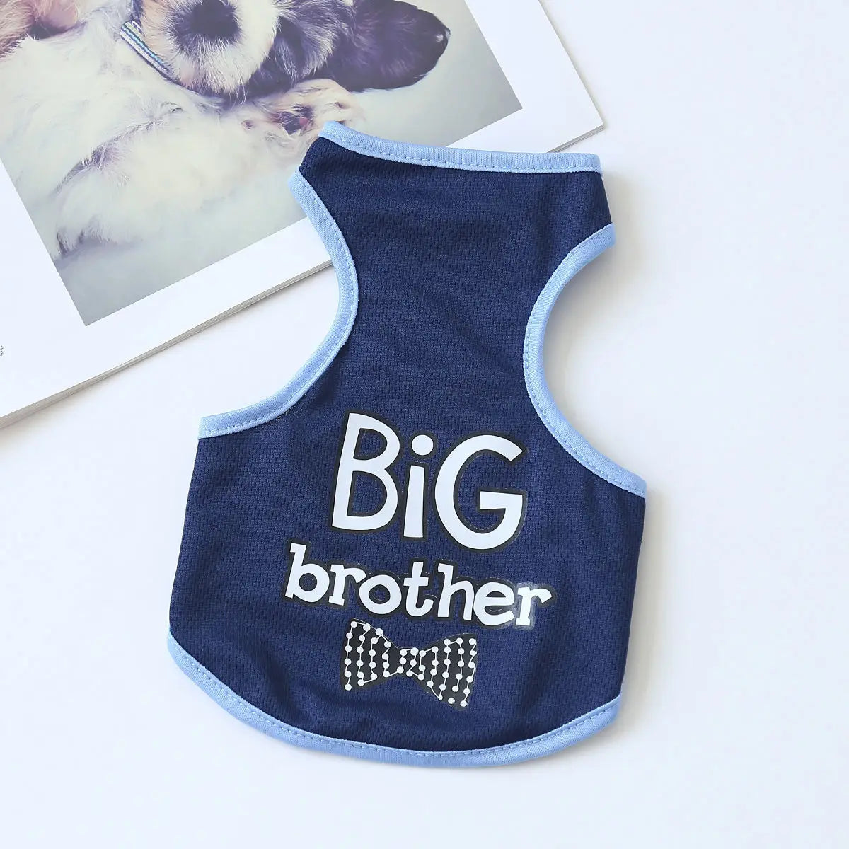 Summer Small Dog Vest Letter Print Pet Pullover for Chihuahua Schnauzer Puppy Clothing Soft Comfortable Pets Sleeveless T-shirt