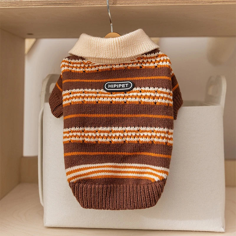 New Best-seller Dog Clothes Puppy Accessories Classic Design luxury Bulldog Chihuahua Apparel Autumn Sweatshirt for Small Pets