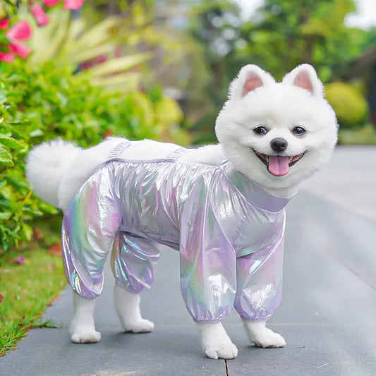 Dog Clothes Anti Dirty Pants Costume Mosquito Resistant Suit Overalls For Small Dogs Pug French Bulldog Puppy Jumpsuit Tracksuit