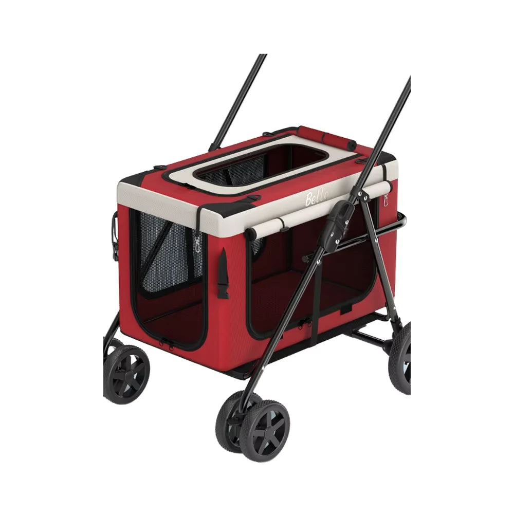 Detachable  Foldable & Portable Luxury Carrier & Stroller