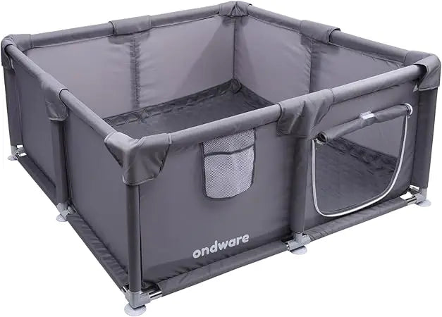 Medium Small Dog Whelping Box with Waterproof Pad, 48x48x18 inches, Ideal for Puppies and Birthing Supplies