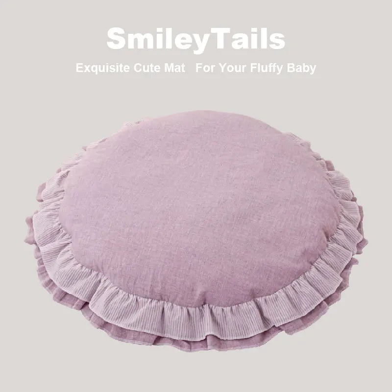 Pet Luxury Deluxe Kit Set House Nest Cradle Bed Stairs Ladder for Small Medium Dogs Cats, Cozy Cushion Puppy Kitten Accessories