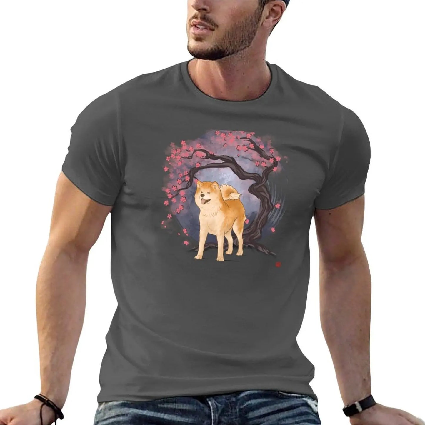 Dog Collection - Japan - Akita Inu (#2) T-Shirt man tshirt man t shirt luxury T-Shirt