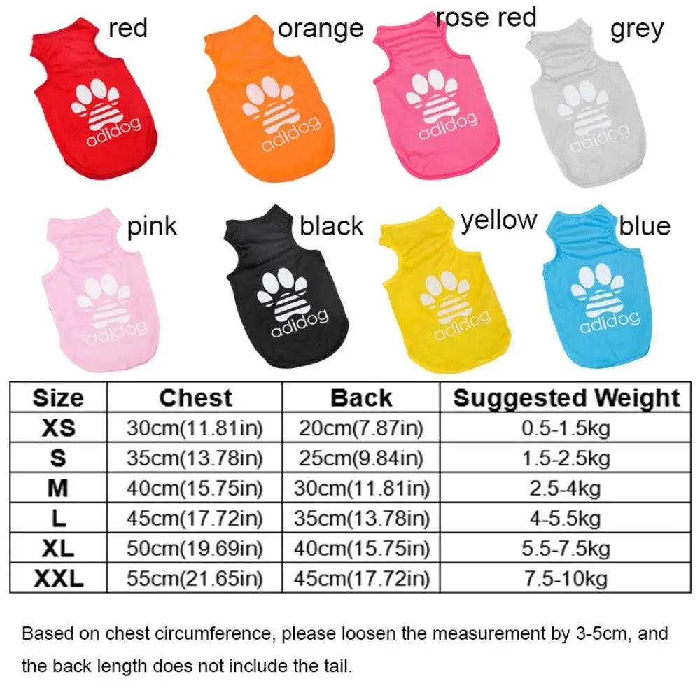 Breathable Tank Top |Cool Polyester Vest Dog Sports Vest