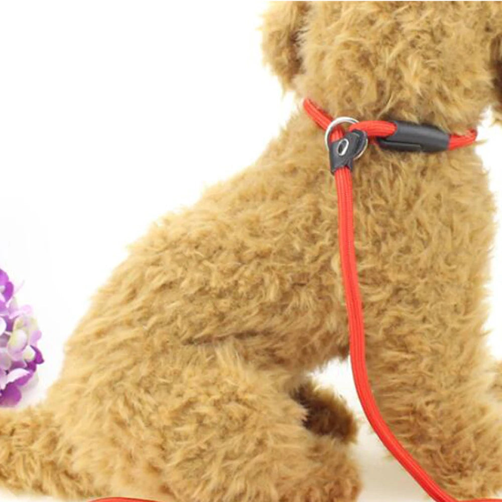 High Quality Dog Harness Collar Lead Pet Dog Leash Rope Nylon Adjustable Training Lead Pet Dog Leash Dog Strap Rope Traction