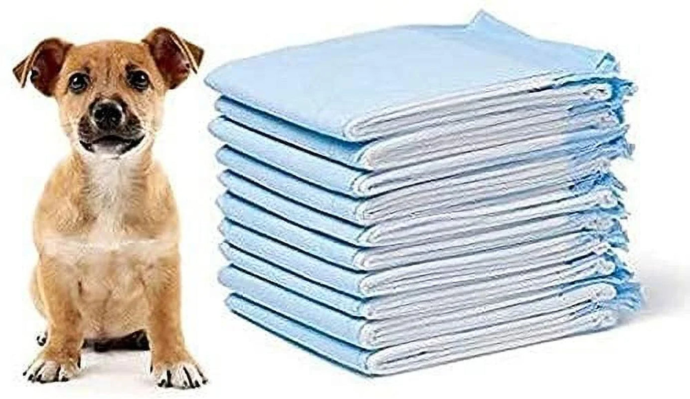 Large 150 Ultra Absorbent Pet Training and Puppy Pads, 23" X 36", Heavy Duty, Quilted, 65 Grams with Odor Blocking, Potty Training Pads for Pets and Puppies
