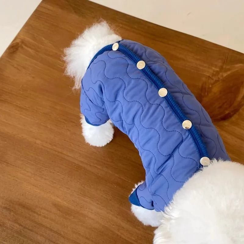 Dog Waterproof Jacket Luxury Dog Clothes Pet Vest Chihuahua French Bulldog Costume Winter Dog Coat Puppy Sweatshirt Warm Hoodies